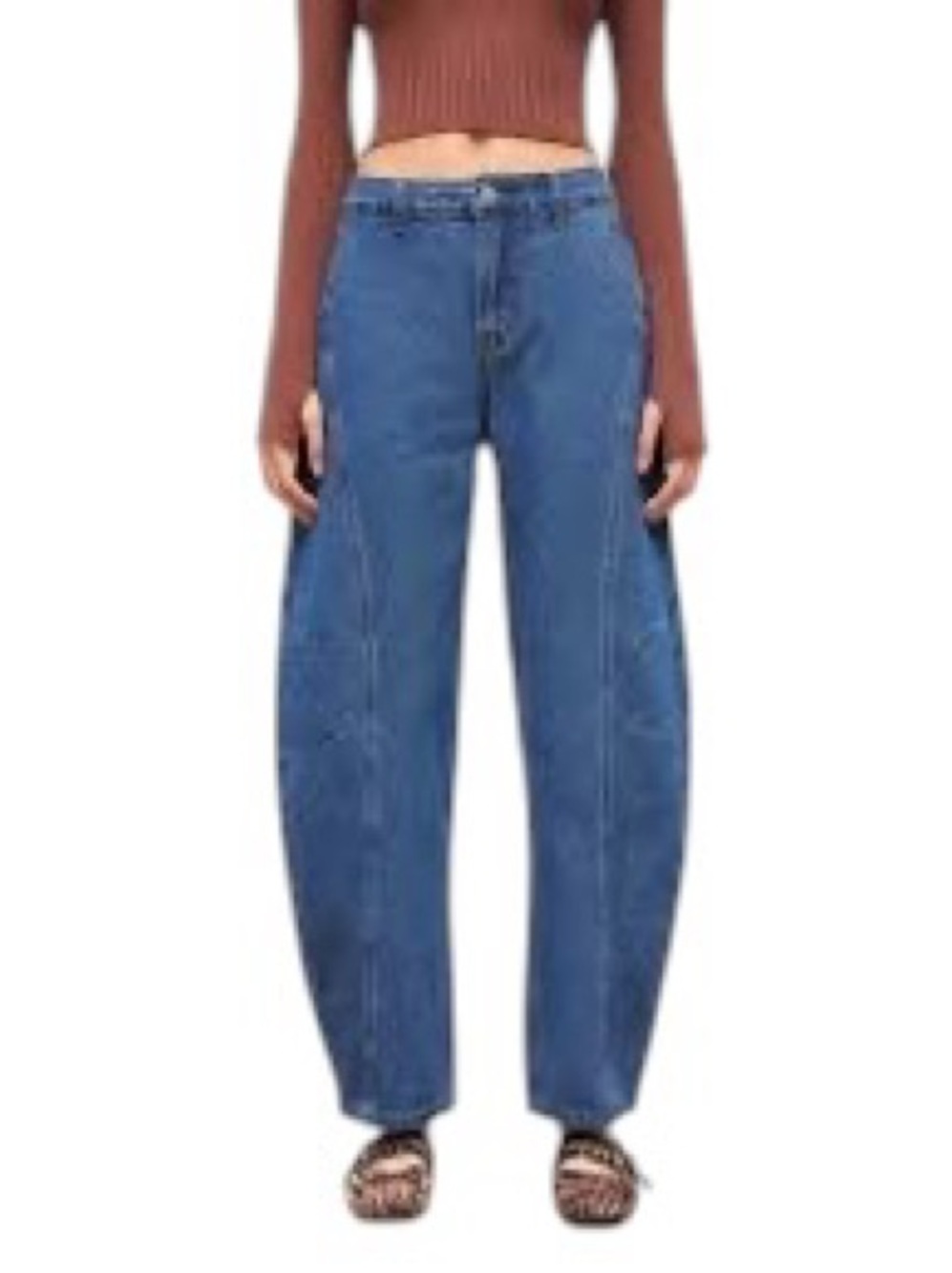 NWT🌺Cider•Barrel Leg High Rise Jeans